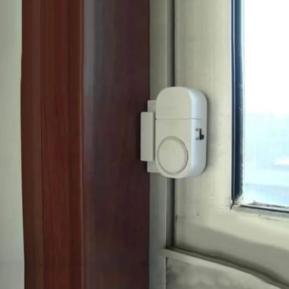 URBAN CREW WIRELESS WINDOW DOOR ALARM, SENSOR DOOR ALARM FOR KIDS SAFETY, ALARM SYSTEM FOR HOME SECURITY FOR POOL, RV AND OFFICE, DOOR BELL 1 PC