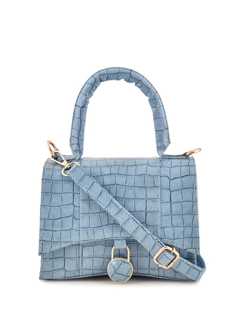 Lychee Bags Women Pu Croco Finish Sling Bag - Handbags | Buy online on ZillyBuy