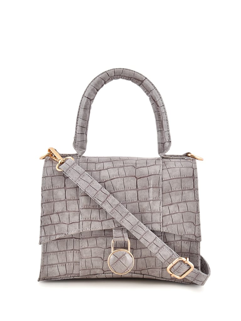 Lychee Bags Women Pu Croco Finish Sling Bag - Handbags | Buy online on ZillyBuy