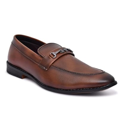 KingKarlos Loafers Shoes For Men ( Brown)