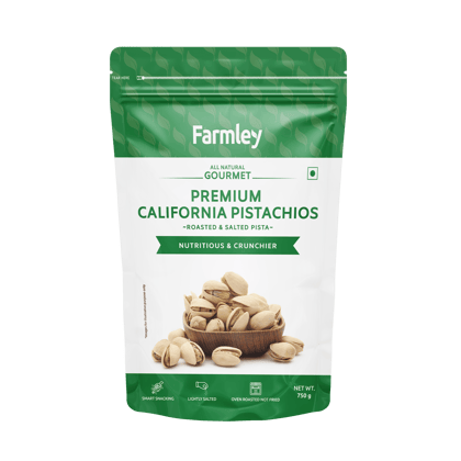 Farmley Premium California Roasted & Salted Pistachios  (750 g)