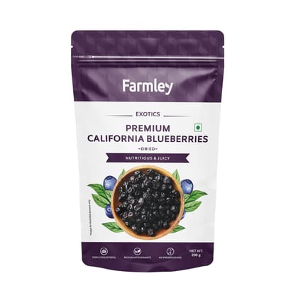 Farmley, California Dried Blueberries 200 g
