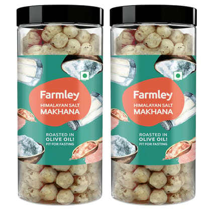 Farmley Himalayan Salted Makhana Roasted In Olive Oil  (2 x 83 g)