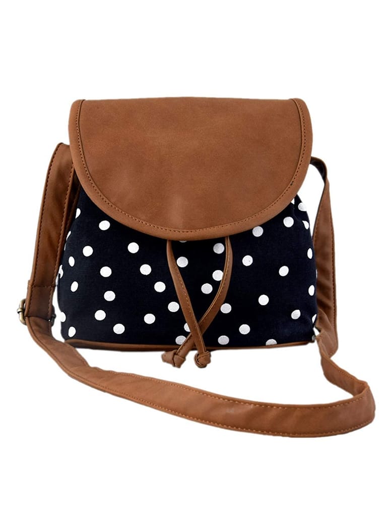 Lychee bags Women Canvas/PU Amie Sling Bag for Girls - Handbags | Buy online on ZillyBuy