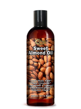 Quat Sweet Almond Hair Oil for Hair Growth 200ml