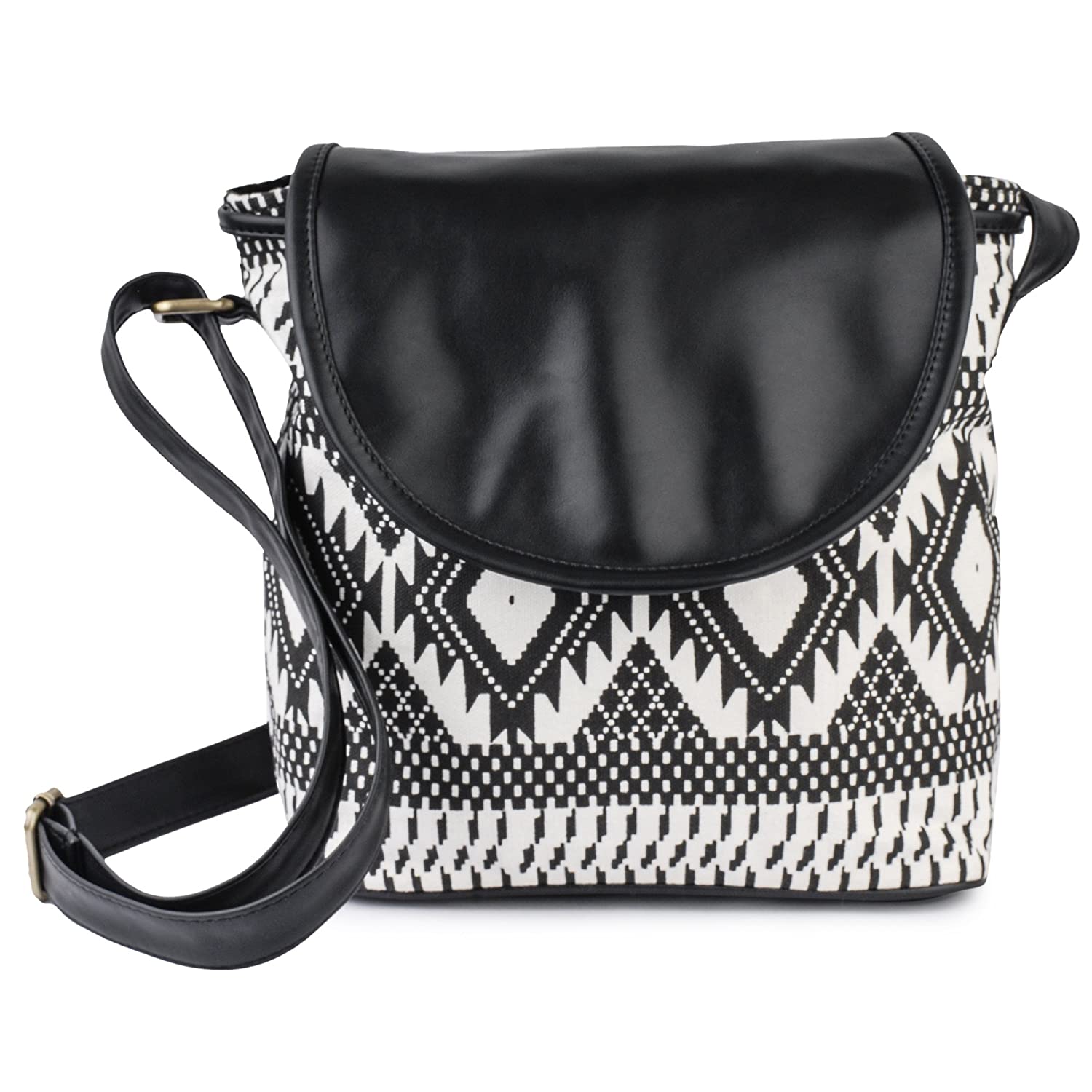 Lychee bags Women Canvas/PU Amie Sling Bag for Girls