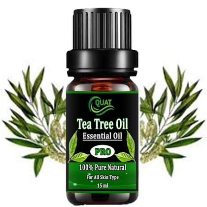 Quat 100% Pure Tea Tree Essential Oil (15 ml)