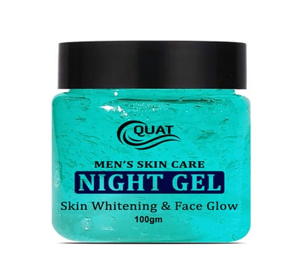 Quat Skin Care Night Gel Skin Whitening &Face Gel for Glowing Skin,Oily Skin,Women,Men (100gm)