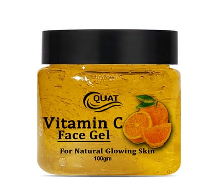 Quat Vitamin C face Gel For Natural Glowing Skin,Women,Men (100gm)
