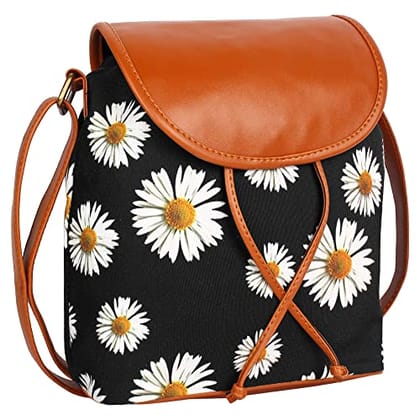Lychee bags Women Canvas/PU Amie Sling Bag for Girls