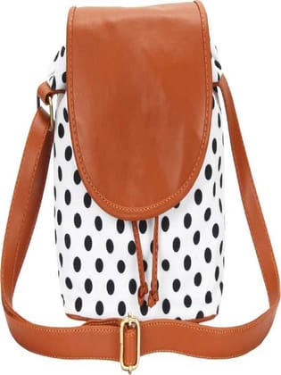 Lychee bags Women Canvas/PU Amie Sling Bag for Girls