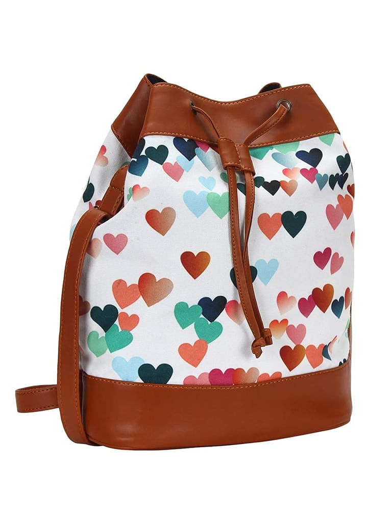 Lychee bags Women's Canvas Alena Sling Bags - Handbags | Buy online on ZillyBuy