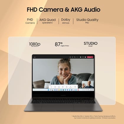 Samsung Galaxy Book3 Pro Intel 13th Gen i7 EvoTM 40.62cm(16") Dynamic Amoled 2X, 3K Display, 120Hz, Ultra Thin & Light Laptop(16 GB/1 TB SSD/Windows 11/MS Office/Graphite/1.56Kg), NP960XFG-KC2IN