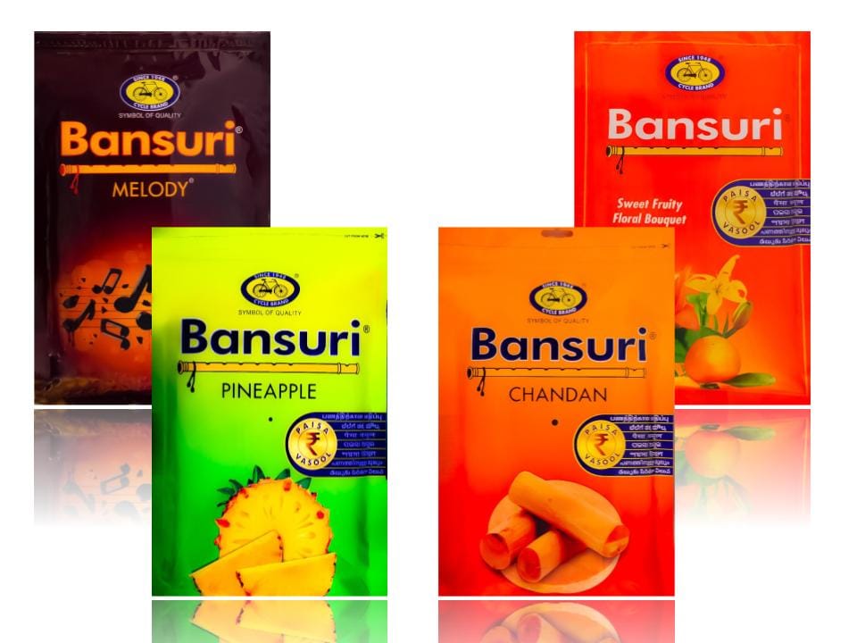 Cycle Bansuri Agarbattis and Dhoop