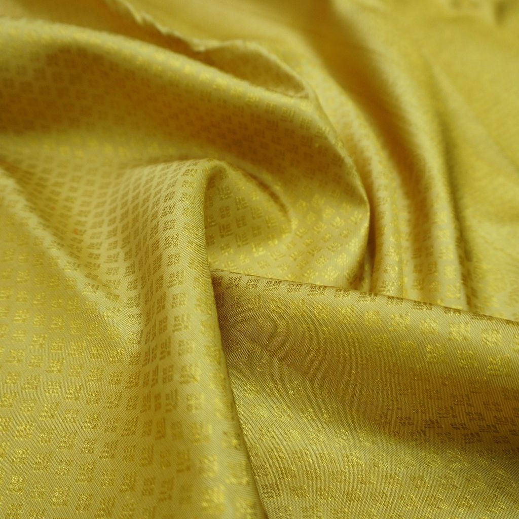 Sandal Gold Color Kanchipuram Silk Saree Self Jacquard