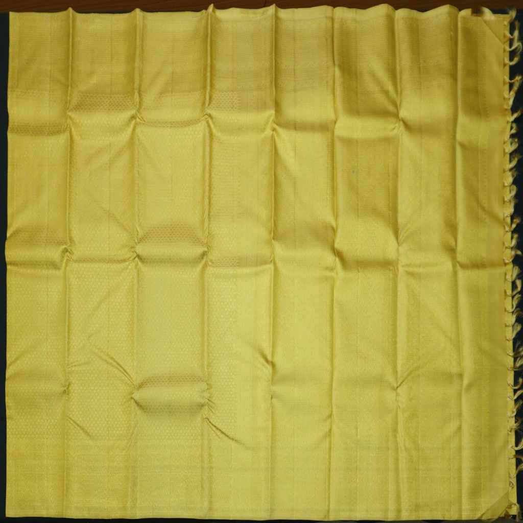 Sandal Gold Color Kanchipuram Silk Saree Self Jacquard