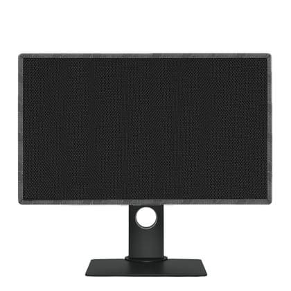 PalaP Super Premium Dust Proof Monitor Cover for AOC 24.5 inches Monitor (Black)
