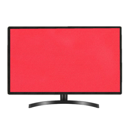 PalaP Super Premium Dust Proof Monitor Cover for LG 32 inches Monitor (RED)