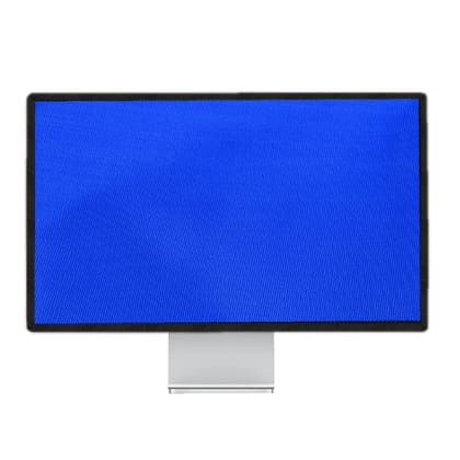 PalaP Super Premium Dust Proof Monitor Cover for Apple iMac All in ONE Desktop 27 inches (Bright Blue)
