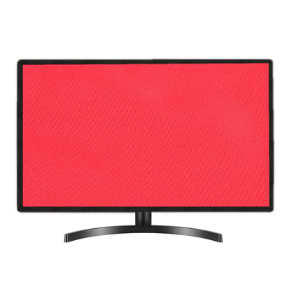PalaP Super Premium Dust Proof Monitor Cover for LG 19 inches Monitor (RED)