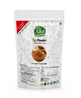 Organic Cinnamon Dalchini / Taj Powder – 100gm