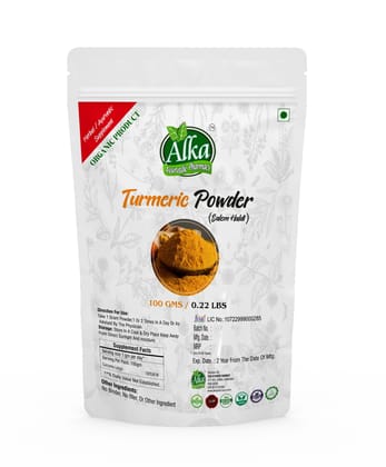 Organic Turmeric-Haldi Powder (Salem) -100gm