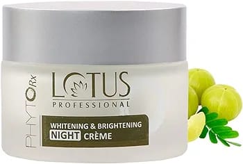 Lotus Professional Phyto-Rx Whitening & Brightening Night Cream (50gm)