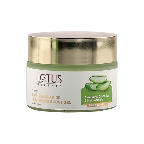 Lotus Herbals Active Aloe + Niacinamide Brightening Boost Gel (50 g)