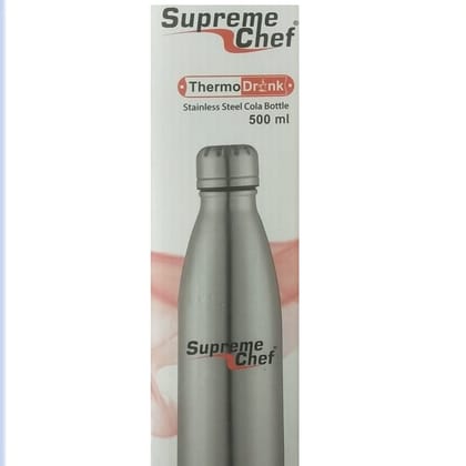 Stainless Steel 500ml Hot and Cold Water Bottle | Flask