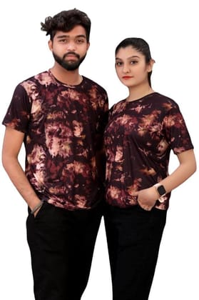 Sativa Men & Women's Cotton Crew Neck Half Sleeve Regular Fit Unisex T-Shirt