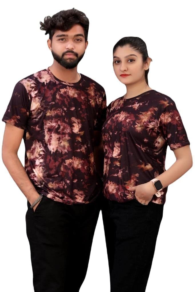 Sativa Men & Women's Cotton Crew Neck Half Sleeve Regular Fit Unisex T-Shirt