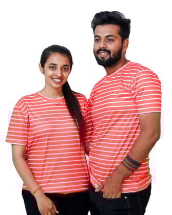 Sativa Men & Women's Cotton Crew Neck Half Sleeve Regular Fit Unisex T-Shirt