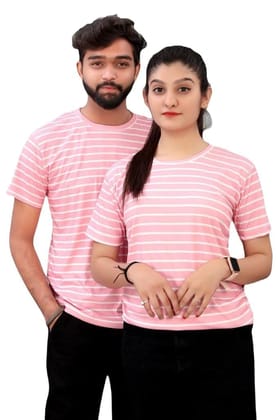 Sativa Men & Women's Cotton Crew Neck Half Sleeve Regular Fit Unisex T-Shirt