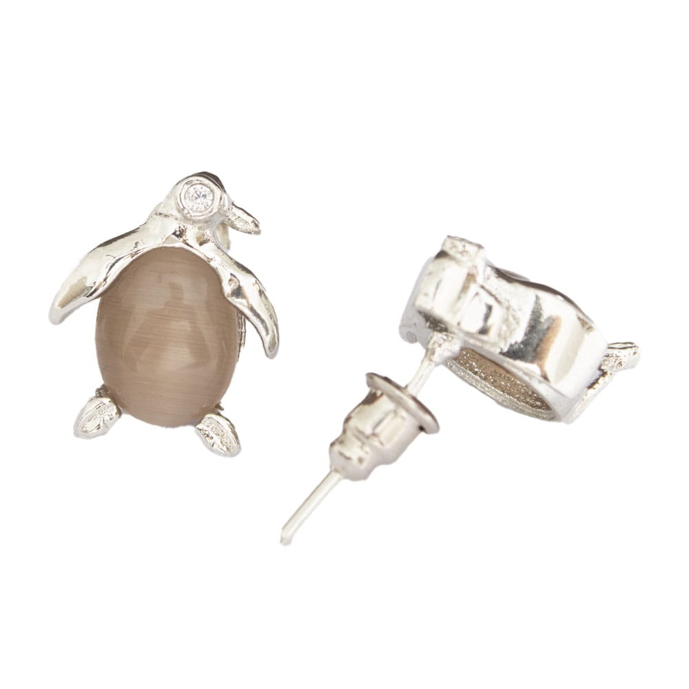 Pengui ear stud | Simple small ear stud for baby , girl & women