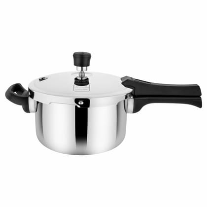 UCOOK By United Ekta Engg. Magic Externo Premium Triply Induction Outer Lid Pressure Cooker, 3 Litre, Silver