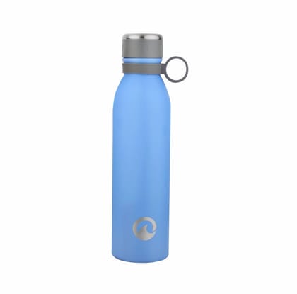Obouteille Mio Blue Stainless Steel Vacuum Insulated 750 ml Leak Proof Flask Water Bottle for School/Home/Kitchen/Office/Work/Gym/Outdoor/Exercise/Yoga/Camping/Boys/Girls/Kids/Adults
