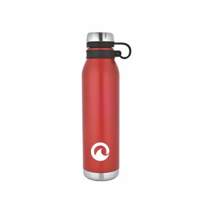 Obouteille Ruby Red Stainless Steel 750 ml Vacuum Insulated Leak Proof Flask Water Bottle for School/Home/Kitchen/Office/Work/Gym/Outdoor/Exercise/Yoga/Camping/Boys/Girls/Kids/Adults