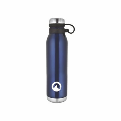 Obouteille Blue Diamond Stainless Steel 750 ml Vacuum Insulated Leak Proof Flask Water Bottle for School/Home/Kitchen/Office/Work/Gym/Outdoor/Exercise/Yoga/Camping/Boys/Girls/Kids/Adults