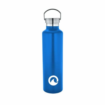 Obouteille Lantern Blue Stainless Steel 750 ml Vacuum Insulated Leak Proof Flask Water Bottle for School/Home/Kitchen/Office/Work/Gym/Outdoor/Exercise/Yoga/Camping/Boys/Girls/Kids/Adults