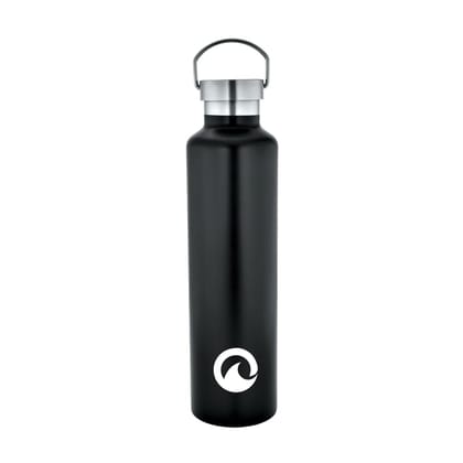 Obouteille Lantern Black Stainless Steel 1000 ml Vacuum Insulated Leak Proof Flask Water Bottle for School/Home/Kitchen/Office/Work/Gym/Outdoor/Exercise/Fitness/Yoga/Camping/Boys/Girls/Kids/Adults