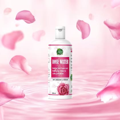 Organic & Natural Premium Rose Water-200ml
