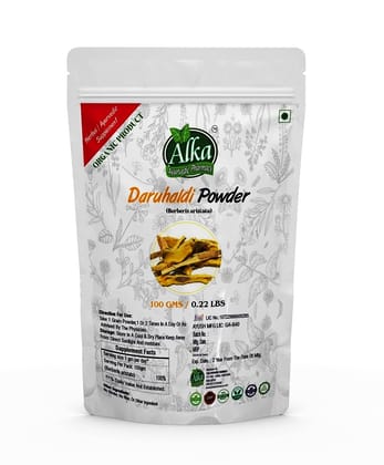 Organic Daruhaldi Powder-100gm
