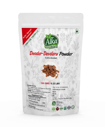 Organic Deodar / Devdar Powder-100gm