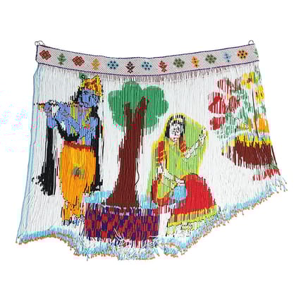 Garvi Gurjari (A Gujarat Govt Enterprise) Multicolour Beadwork Toran/Door Valance