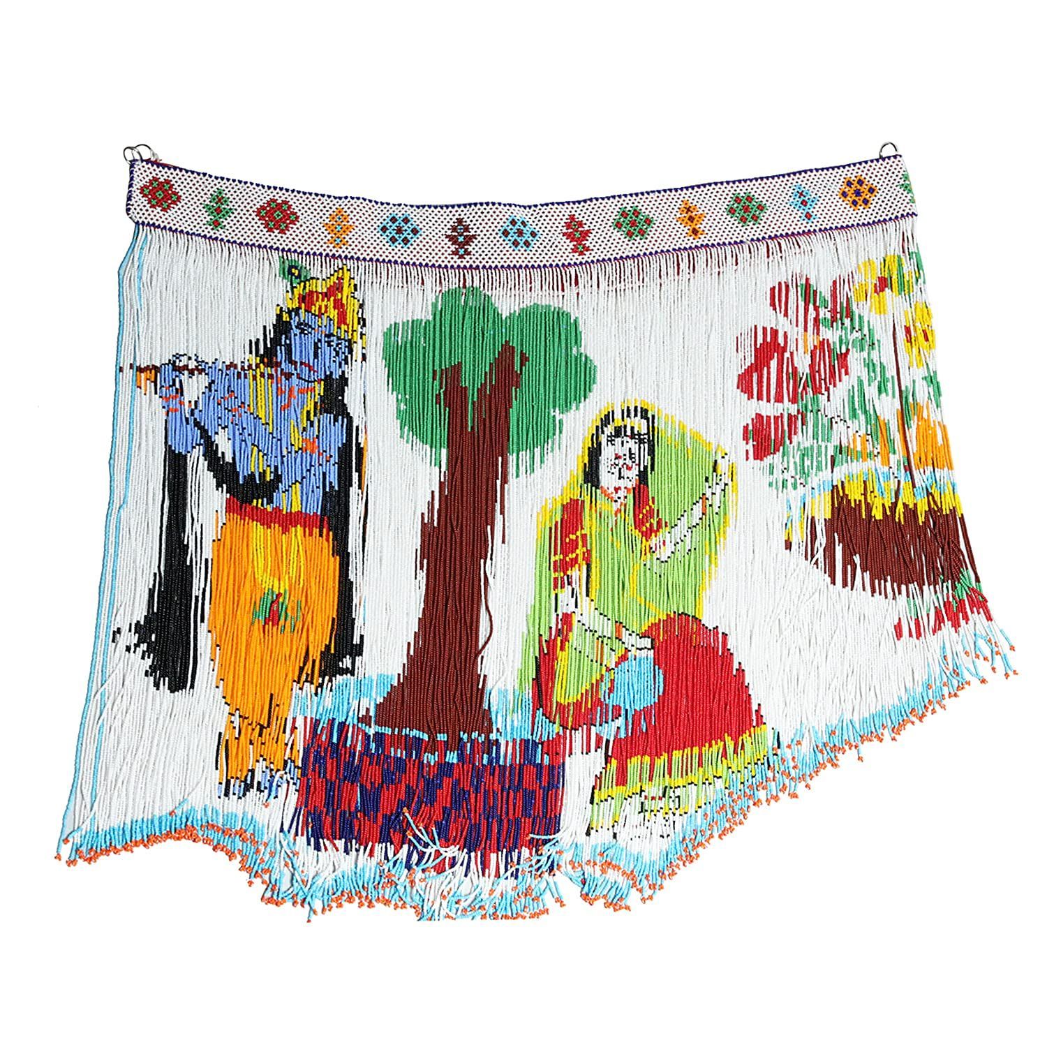 Garvi Gurjari (A Gujarat Govt Enterprise) Multicolour Beadwork Toran/Door Valance