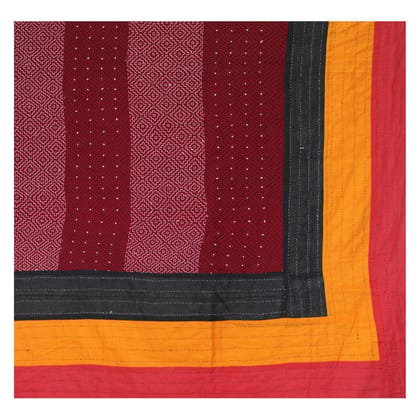 Garvi Gurjari Khambira Cotton Patchwork Quilt