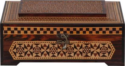 Handmade Sadeli Work Casket Box/Multipurpose Box by Garvi Gurjari - Pooja Needs | Buy online on ZillyBuy