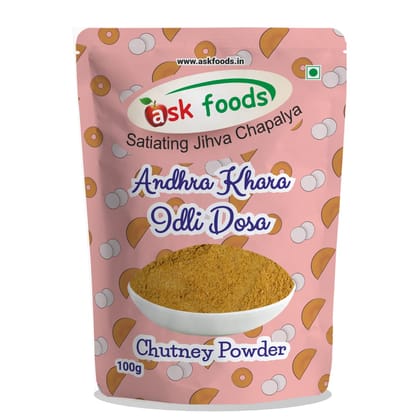 Andhra Khara Idli Dosa Chutney Powder