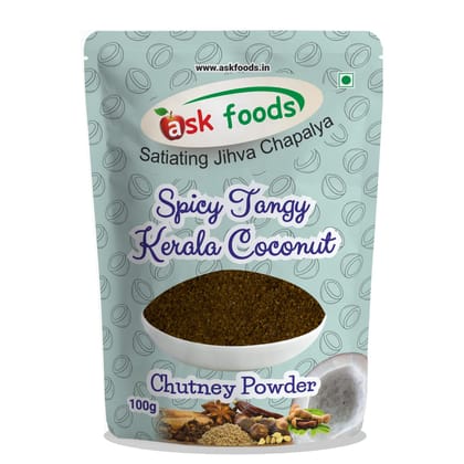 Spicy Tangy Chutney Powder | Kerala Coconut Chutney Powder