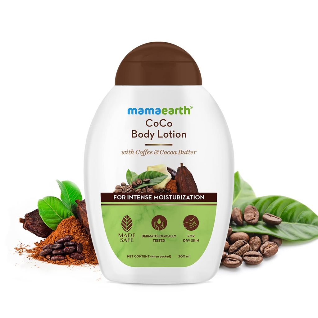 Mamaearth Coco Body Lotion With Coffee And Cocoa For Intense Moisturization - 200Ml